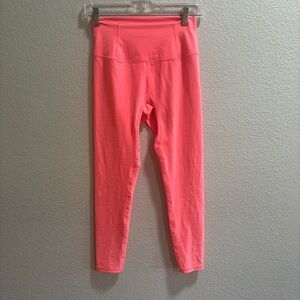 NWOT Free People Movement Bright Pink High-Waisted Leggings